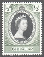 Gibraltar Scott 131 Mint